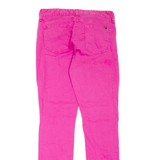 TOMMY HILFIGER Womens Jeans Pink Slim Skinny W28 L31