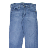 CHAPS Mens Jeans Blue Slim Straight Stone Wash W31 L30