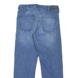 CHAPS Mens Jeans Blue Slim Straight Stone Wash W31 L30