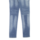 TRUE RELIGION Womens Jeans Blue Slim Skinny Stone Wash W27 L30