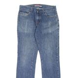 TOMMY HILFIGER Mens Jeans Blue Slim Straight Stone Wash W30 L32