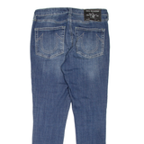 TRUE RELIGION Jennie Curvy Womens Jeans Blue Slim Skinny Stone Wash W30 L28