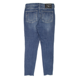 TRUE RELIGION Jennie Curvy Womens Jeans Blue Slim Skinny Stone Wash W30 L28