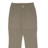 THE NORTH FACE Outdoor Womens Trousers Brown Slim Wide-Leg W30 L31
