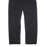 LEE COOPER Renown Mens Twill Trousers Black Slim Straight W35 L34