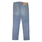 LEVI'S 511 Jeans Mens Blue Slim Straight Stone Wash W32 L32