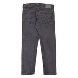 LEVI'S 502 Jeans Mens Grey Regular Tapered W34 L26