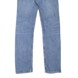 LEVI'S 513 Jeans Mens Blue Slim Straight Stone Wash W32 L32