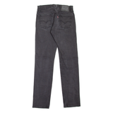 LEVI'S 511 Jeans Mens Grey Slim Straight W29 L32