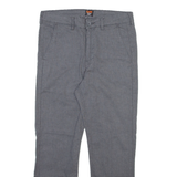 LEE Chino Mens Trousers Green Slim Straight W29 L26