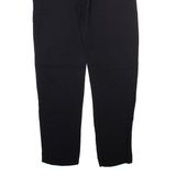ARMANI JEANS Womens Trousers Black Relaxed Tapered Viscose W29 L30