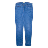 TOMMY HILFIGER Womens Trousers Blue Slim Skinny W29 L32