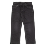 CAMP DAVID Mens Trousers Black Regular Straight W32 L28