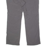 JACK WOLFSKIN Outdoor 2 in 1 Womens Trousers Grey Regular Wide-Leg Nylon W38 L30