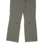 JACK WOLFSKIN Outdoor 2 in 1 Womens Trousers Green Regular Straight Nylon W31 L32