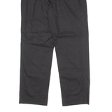 MADIE'S Chino Womens Trousers Black Regular Straight 90s W26 L26