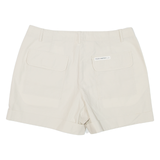 YSB Womens Casual Shorts Beige S W28