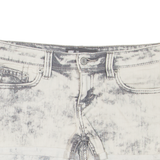 LEVI'S Womens Denim Shorts Grey M W29