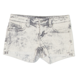 LEVI'S Womens Denim Shorts Grey M W29