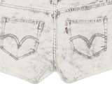 LEVI'S Womens Denim Shorts Grey M W29