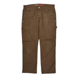 Dickies Carpenter Pants - 34W 29L Brown Cotton