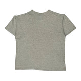 Weather Map Eagle Single Stitch T-Shirt - Large Gray Cotton