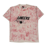 Lancers Volleyball Screen Stars Single Stitch T-Shirt - XL White Cotton Blend