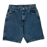 Wrangler Denim Shorts - 31W 10L Blue Cotton