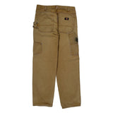 Dickies Carpenter Trousers - 30W 32L Brown Cotton