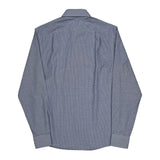 Tommy Hilfiger Checked Shirt - Medium Blue Cotton
