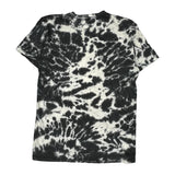 Band Ac/Dc Tie-Dye T-Shirt - Medium Black & White Cotton Blend