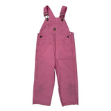 Age 3 Carhartt Dungarees - 3XS Pink Cotton