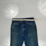 517 Orange Tab Levis Jeans - 30W UK 10 Blue Denim