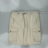 Levis Cargo Shorts - 35W 10L Beige Cotton