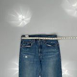 501 Levis Jeans - 32W 30L Blue Cotton