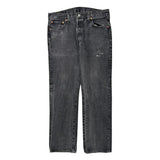 Levis 501 Jeans - 34W 30L Gray Cotton