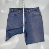 Levis Denim Shorts - 36W 9L Blue Denim