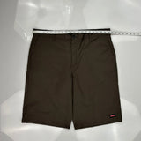 Dickies Chino Shorts - 40W 10L Brown Polyester Blend