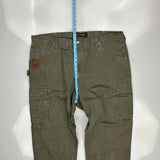 Wrangler Cargo Pants - 42W 32L Green Cotton