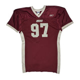 Wolves Reebok Football Jersey - Medium Burgundy Nylon