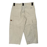 Hip Hop Five Star Carpenter Trousers - 36W 26L Cream Cotton