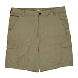 Carhartt Cargo Shorts - 38W 11L Beige Cotton