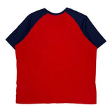 Polo By Ralph Lauren Raglan T-Shirt - XL Red Cotton