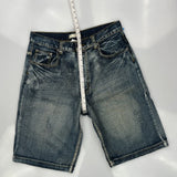 Route 66 Baggy Denim Shorts - 34W 11L Dark Wash Cotton
