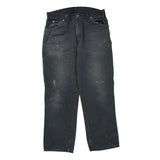 Dickies Carpenter Trousers - 32W 30L Black Cotton