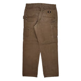 Dickies Carpenter Pants - 34W 31L Brown Cotton
