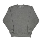 Blank Pro Club Sweatshirt - Large Grey Cotton Blend