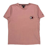 Tommy Hilfiger T-Shirt - XL Pink Cotton