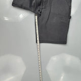 Carhartt Cargo Carpenter Shorts - 38W 11L Grey Cotton