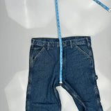 Unbranded Carpenter Jeans - 37W 30L Blue Cotton